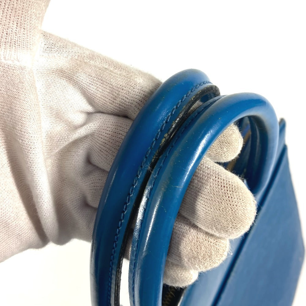 LOUIS VUITTON Shoulder Bag M48185 Epi Leather blue Epi Riviera