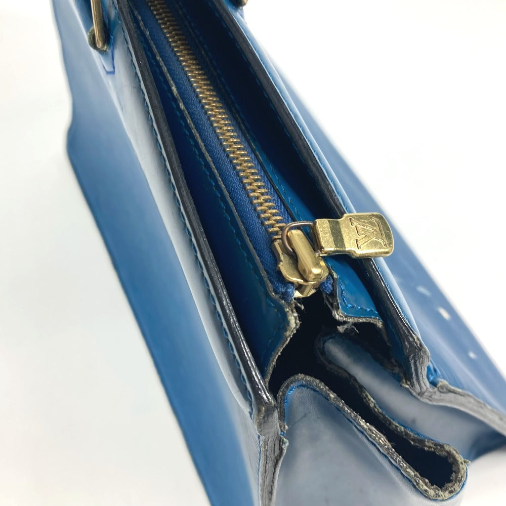 LOUIS VUITTON Shoulder Bag M48185 Epi Leather blue Epi Riviera