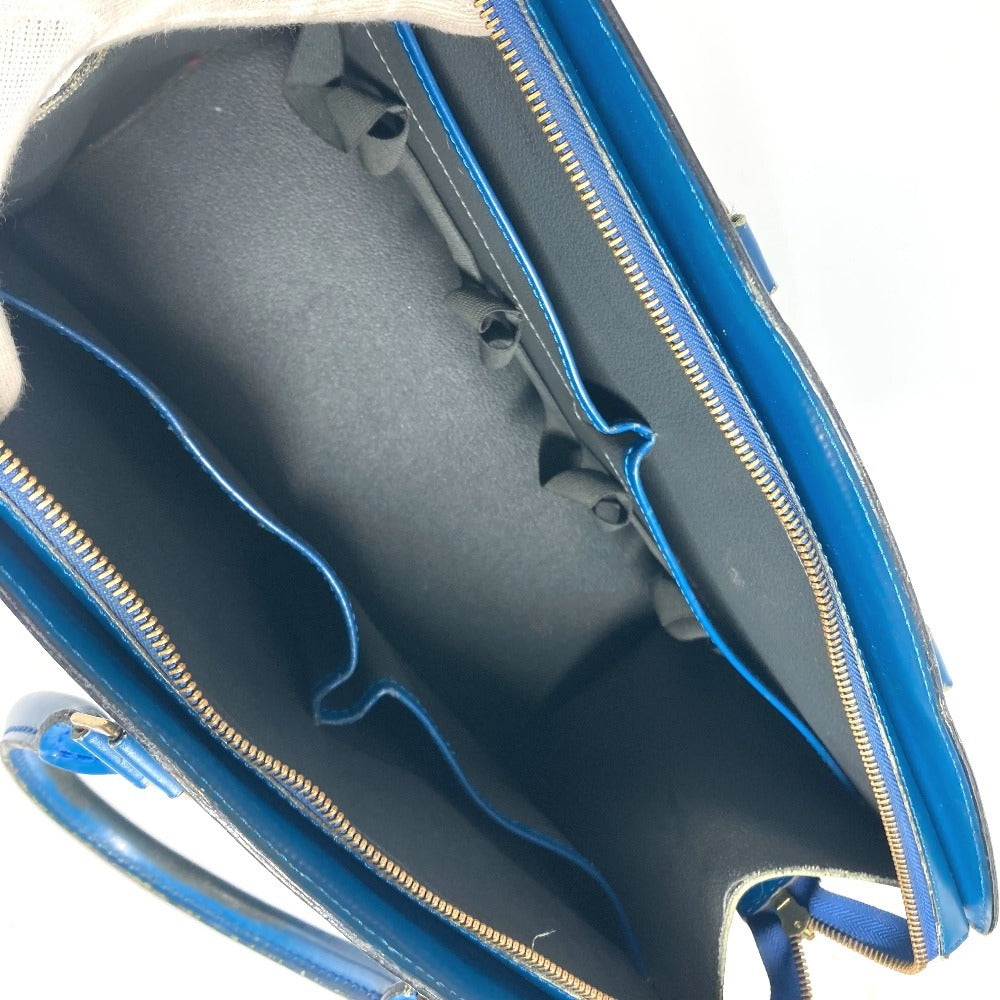 LOUIS VUITTON Shoulder Bag M48185 Epi Leather blue Epi Riviera