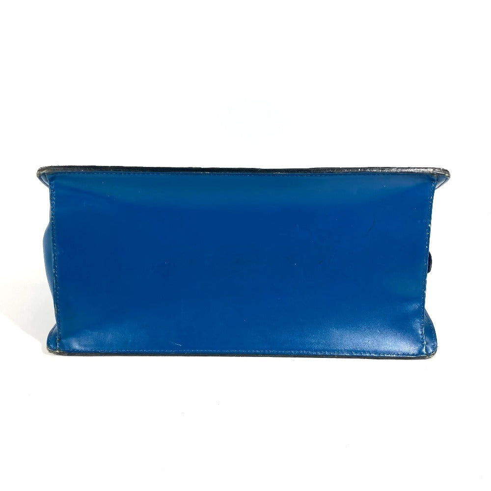 LOUIS VUITTON Shoulder Bag M48185 Epi Leather blue Epi Riviera