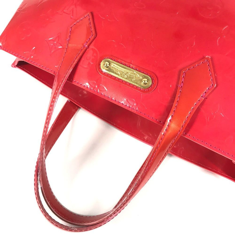 LOUIS VUITTON Handbag M93643 Monogram Vernis pink Monogram Vernis Wilshire Boulevard