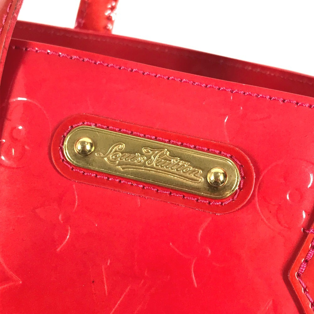 LOUIS VUITTON Handbag M93643 Monogram Vernis pink Monogram Vernis Wilshire Boulevard