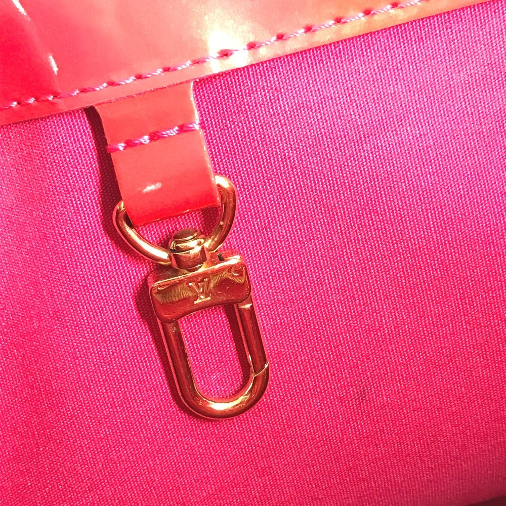 LOUIS VUITTON Handbag M93643 Monogram Vernis pink Monogram Vernis Wilshire Boulevard