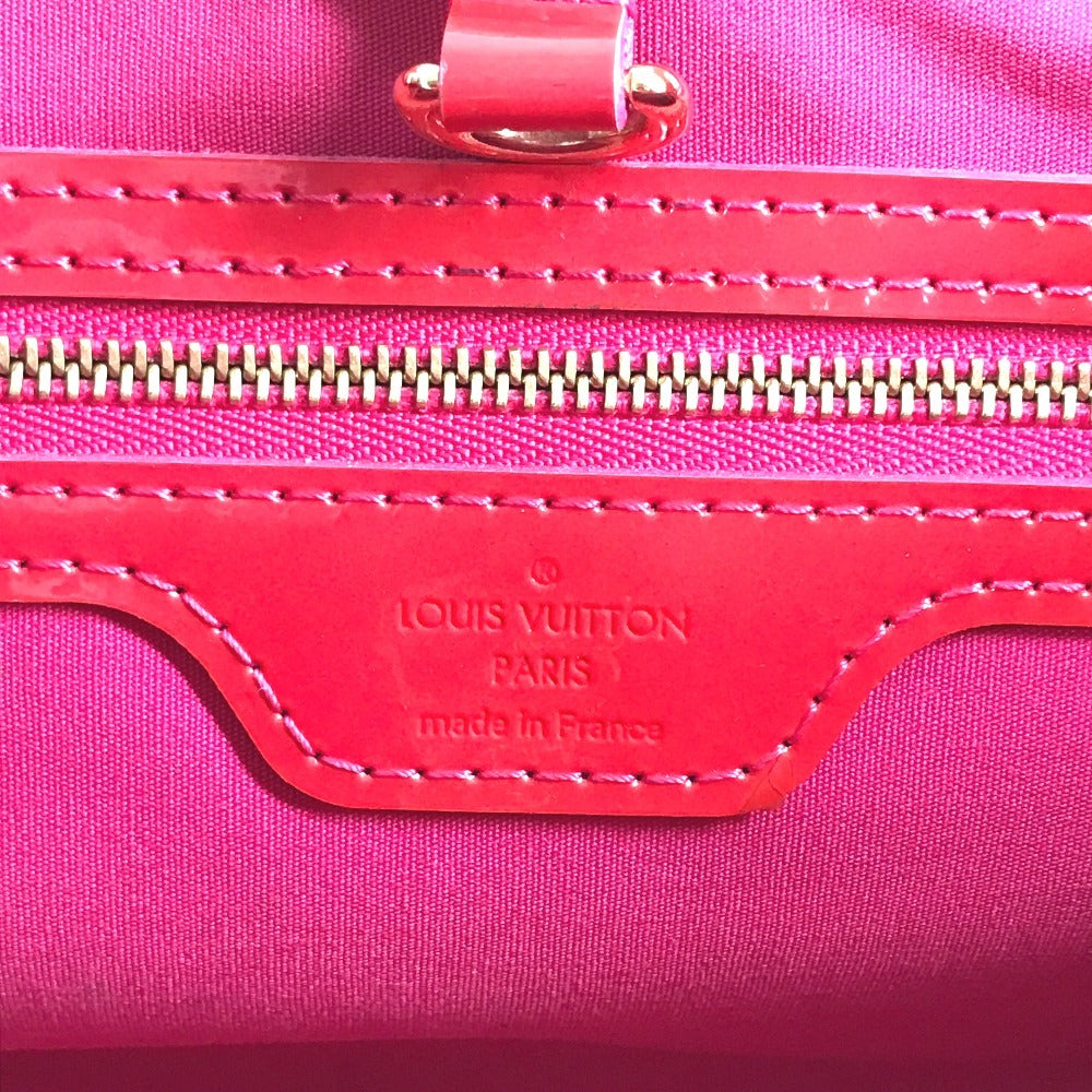 LOUIS VUITTON Handbag M93643 Monogram Vernis pink Monogram Vernis Wilshire Boulevard