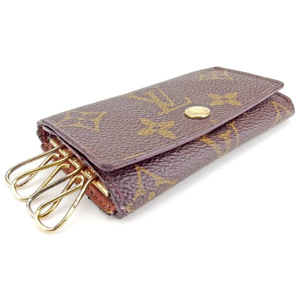 LOUIS VUITTON Key case Key holder M62631 Brown Multicles4