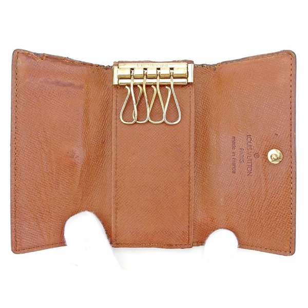 LOUIS VUITTON Key case Key holder M62631 Brown Multicles4