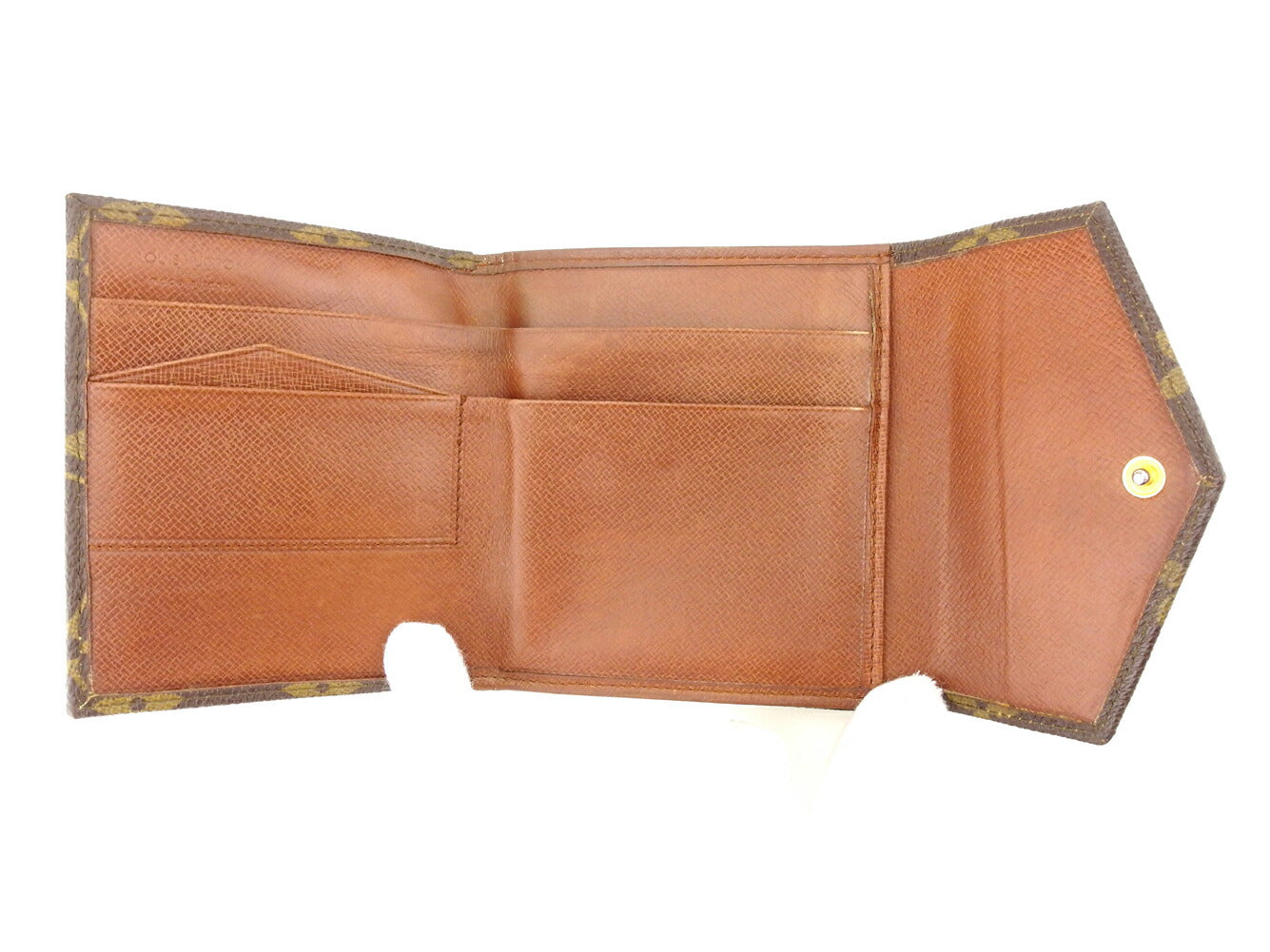 LOUIS VUITTON Bifold Wallet M61660 Brown beige Portonebi (old type)