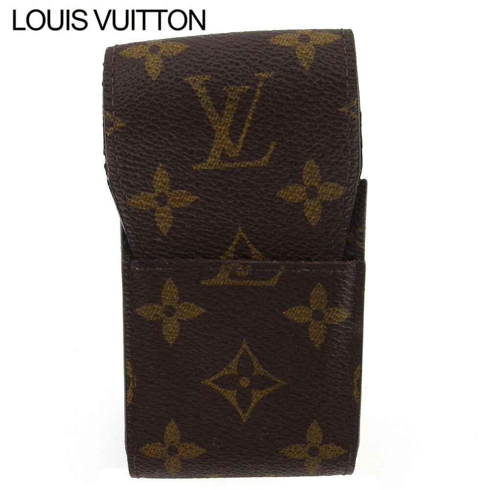 LOUIS VUITTON Cigarette case M63024 Brown beige Etui cigarette