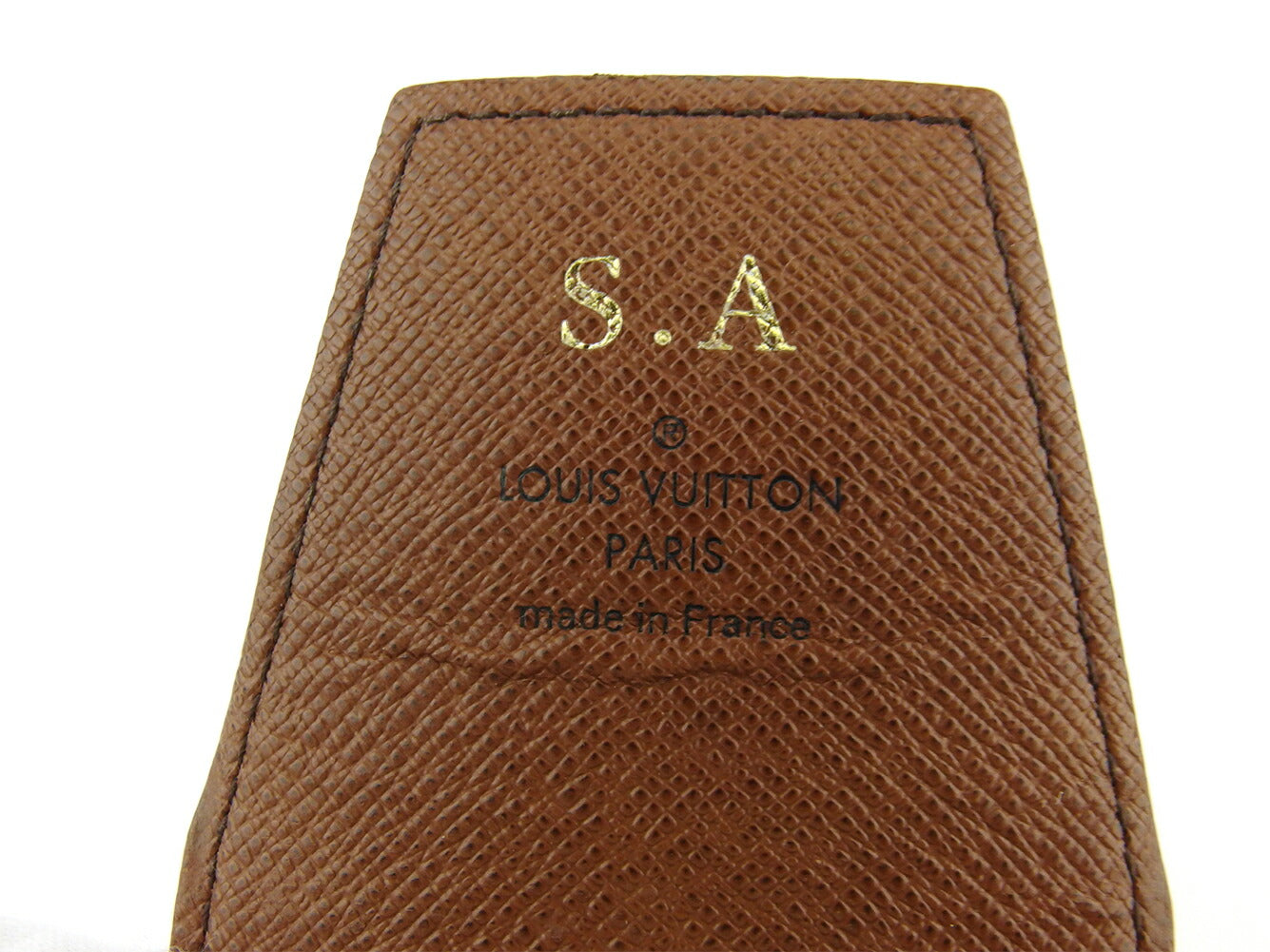 LOUIS VUITTON Cigarette case M63024 Brown beige Etui cigarette