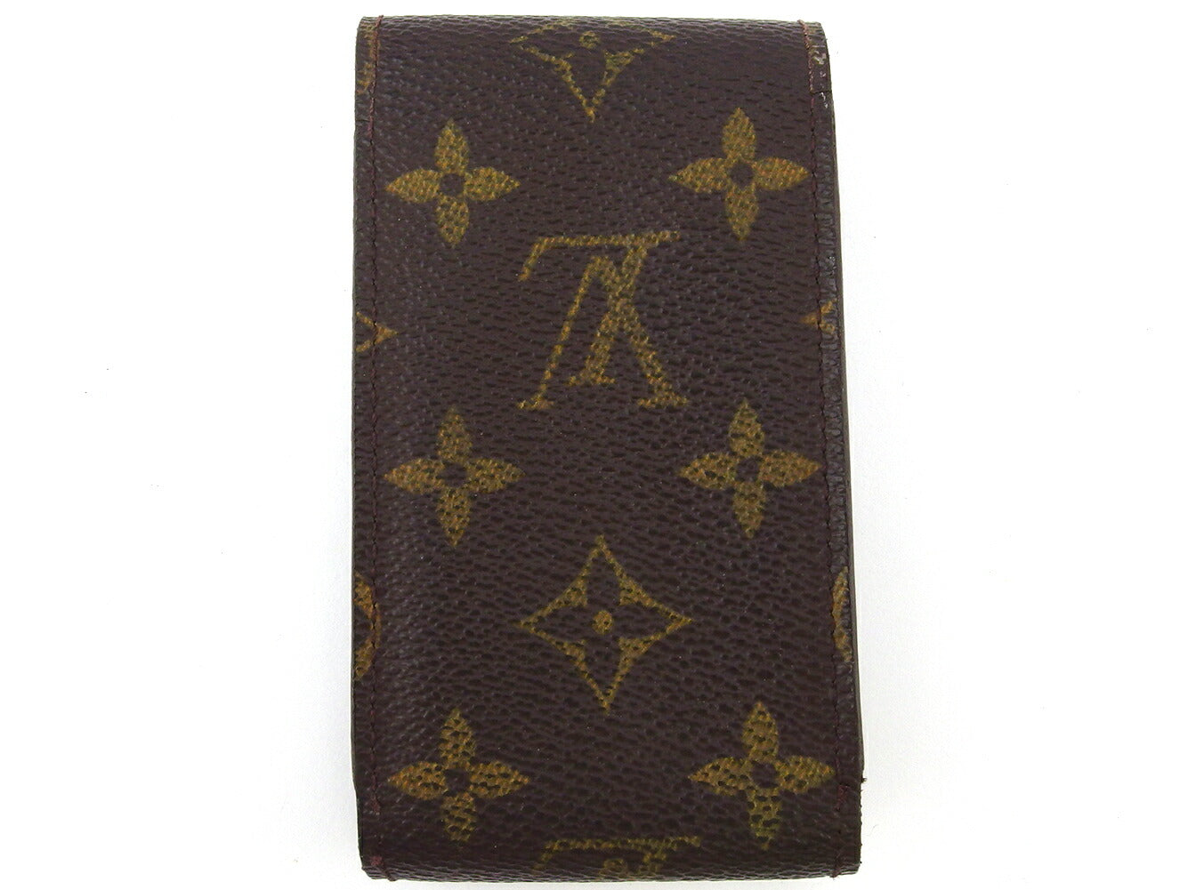 LOUIS VUITTON Cigarette case M63024 Brown beige Etui cigarette