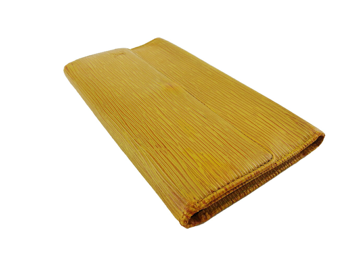 LOUIS VUITTON Long Wallet Purse M63389 Yellow purple Porte Tresor International