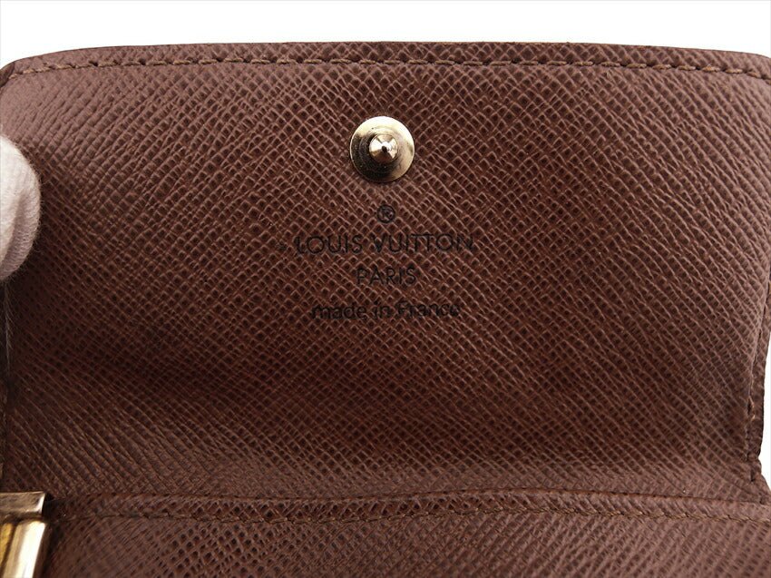 LOUIS VUITTON Key case Key holder M62631 Brown beige gold Multicles4