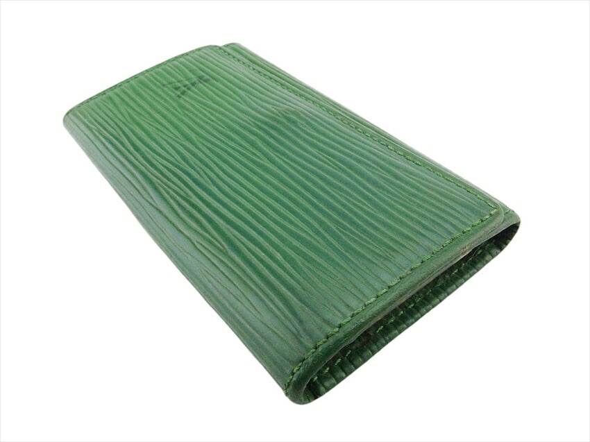 LOUIS VUITTON Key case Key holder M63824 Borneo Green Multicles4