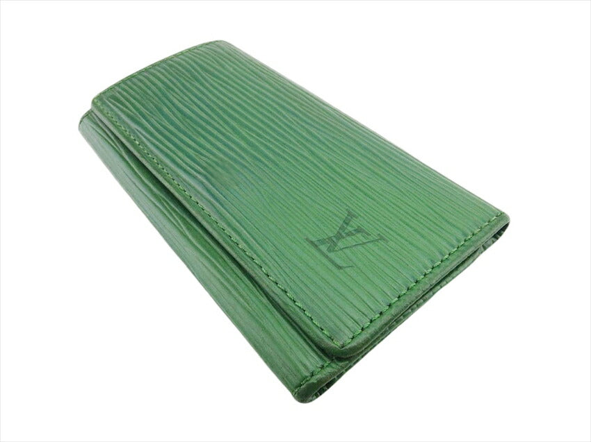 LOUIS VUITTON Key case Key holder M63824 Borneo Green Multicles4