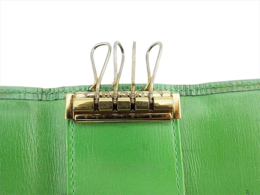 LOUIS VUITTON Key case Key holder M63824 Borneo Green Multicles4