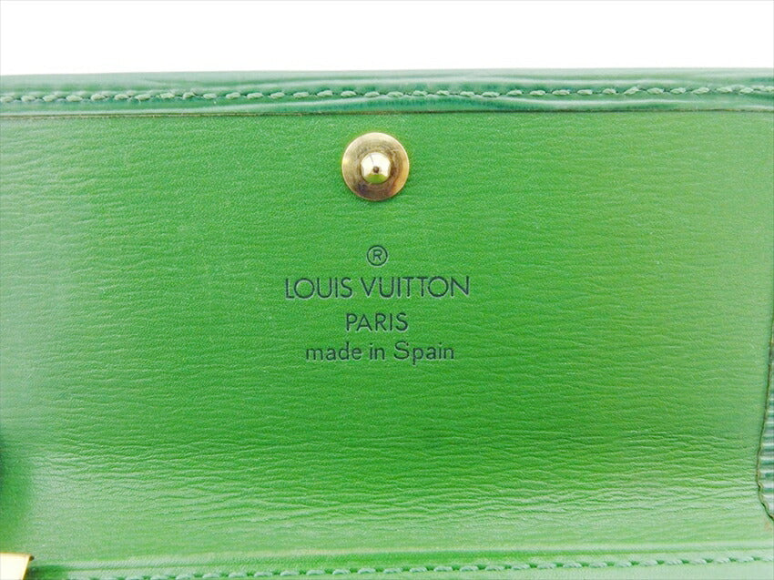 LOUIS VUITTON Key case Key holder M63824 Borneo Green Multicles4