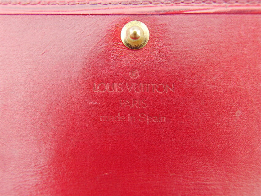 LOUIS VUITTON Key case Key holder Rouge (Red) Multicles4