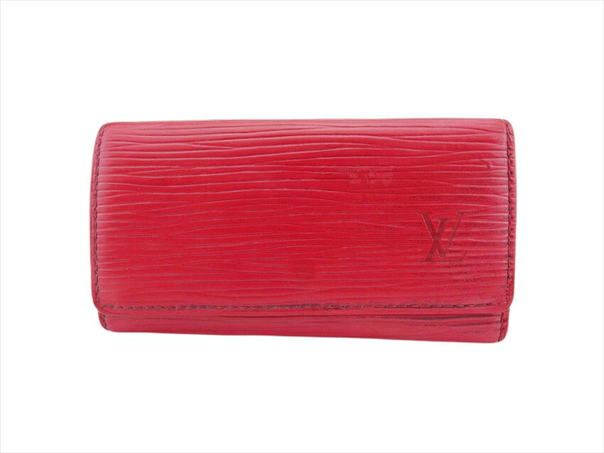 LOUIS VUITTON Key case Key holder Rouge (Red) Multicles4