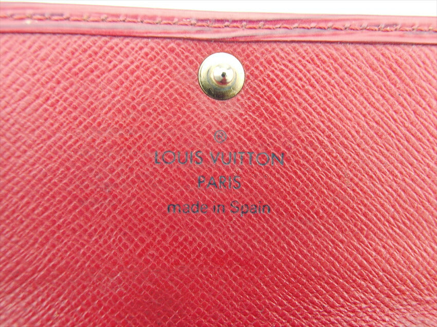 LOUIS VUITTON Key case Key holder M63827 Castilian red Multicles4
