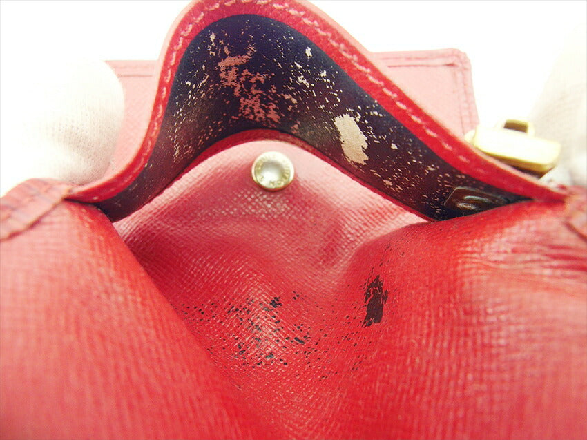 LOUIS VUITTON Key case Key holder M63827 Castilian red Multicles4