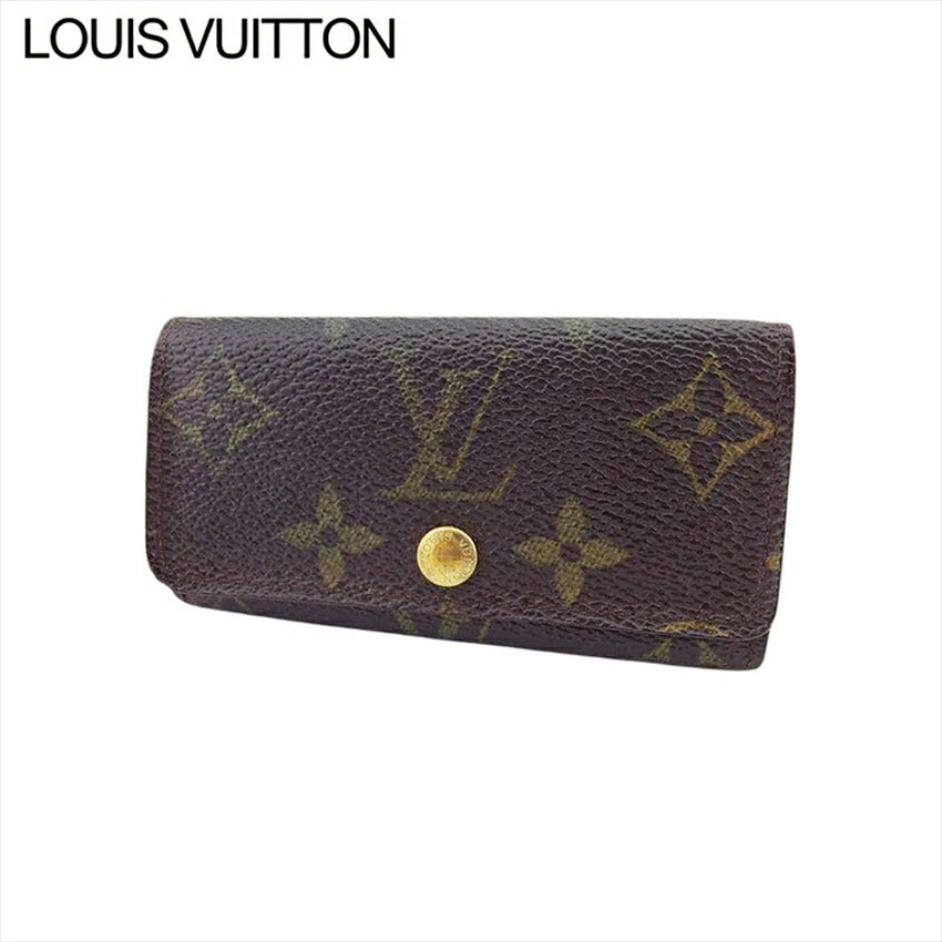 LOUIS VUITTON Key case Key holder M62631 Brown Multicles4