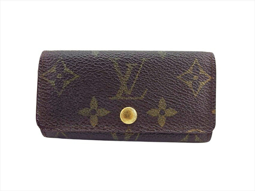 LOUIS VUITTON Key case Key holder M62631 Brown Multicles4