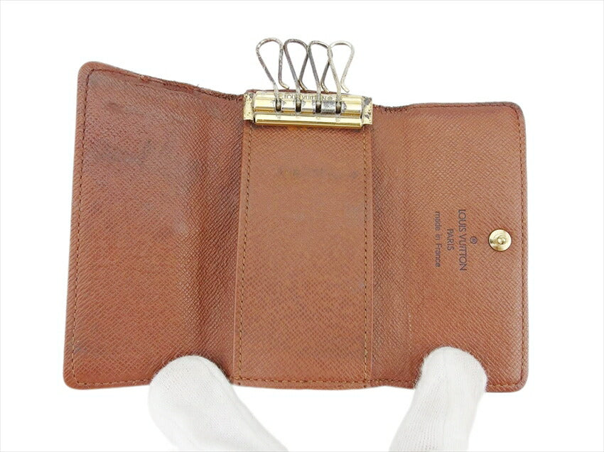 LOUIS VUITTON Key case Key holder M62631 Brown Multicles4