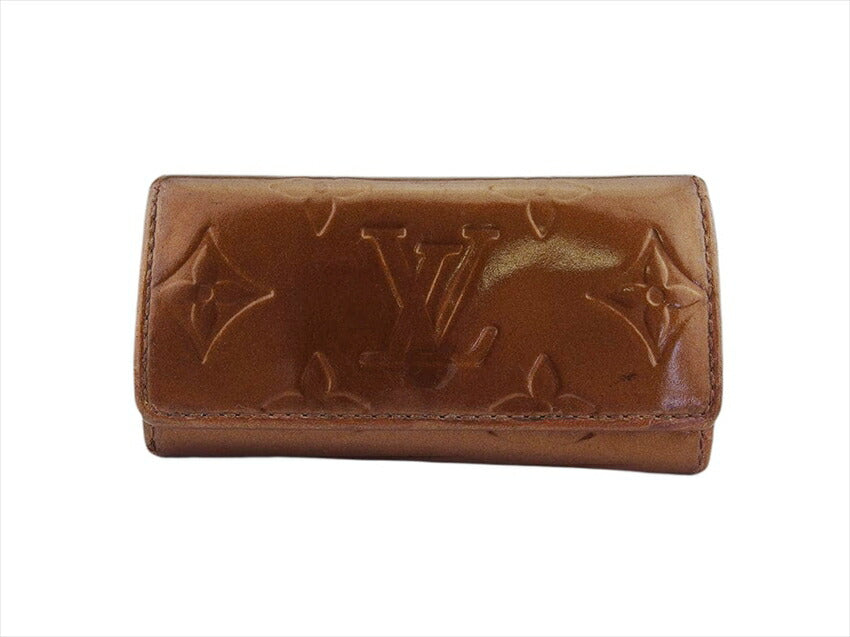 LOUIS VUITTON Key case Key holder M91358 Bronze (brown) Multicles4