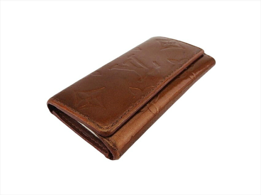 LOUIS VUITTON Key case Key holder M91358 Bronze (brown) Multicles4