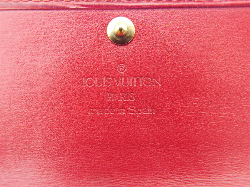 LOUIS VUITTON Key case Key holder M63827 Castilian red Multicles4