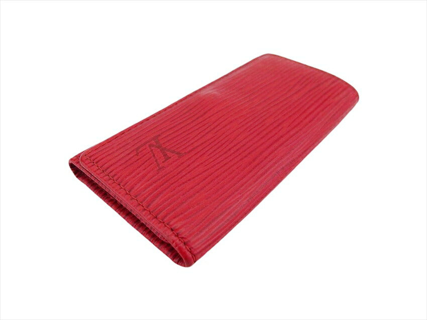LOUIS VUITTON Key case Key holder M63827 Castilian red Multicles4