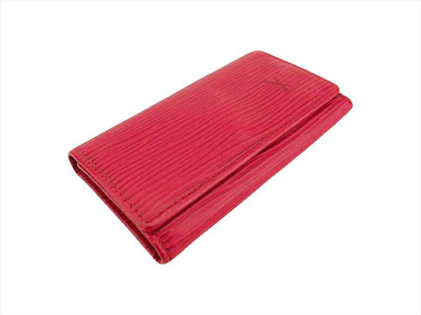 LOUIS VUITTON Key case Key holder M63827 Castilian red Multicles4