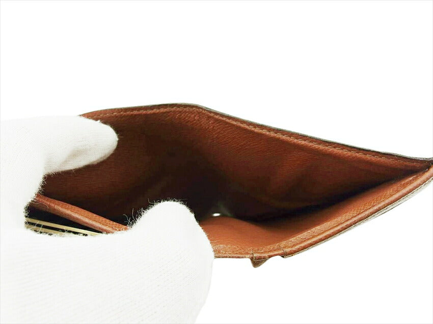 LOUIS VUITTON Bifold Wallet M61663 Brown Portonevie Vienova