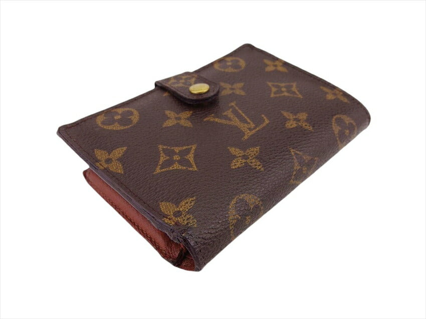 LOUIS VUITTON Bifold Wallet M61663 Brown Portonevie Vienova
