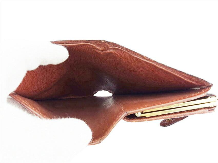 LOUIS VUITTON Bifold Wallet M61663 Brown Portonevie Vienova