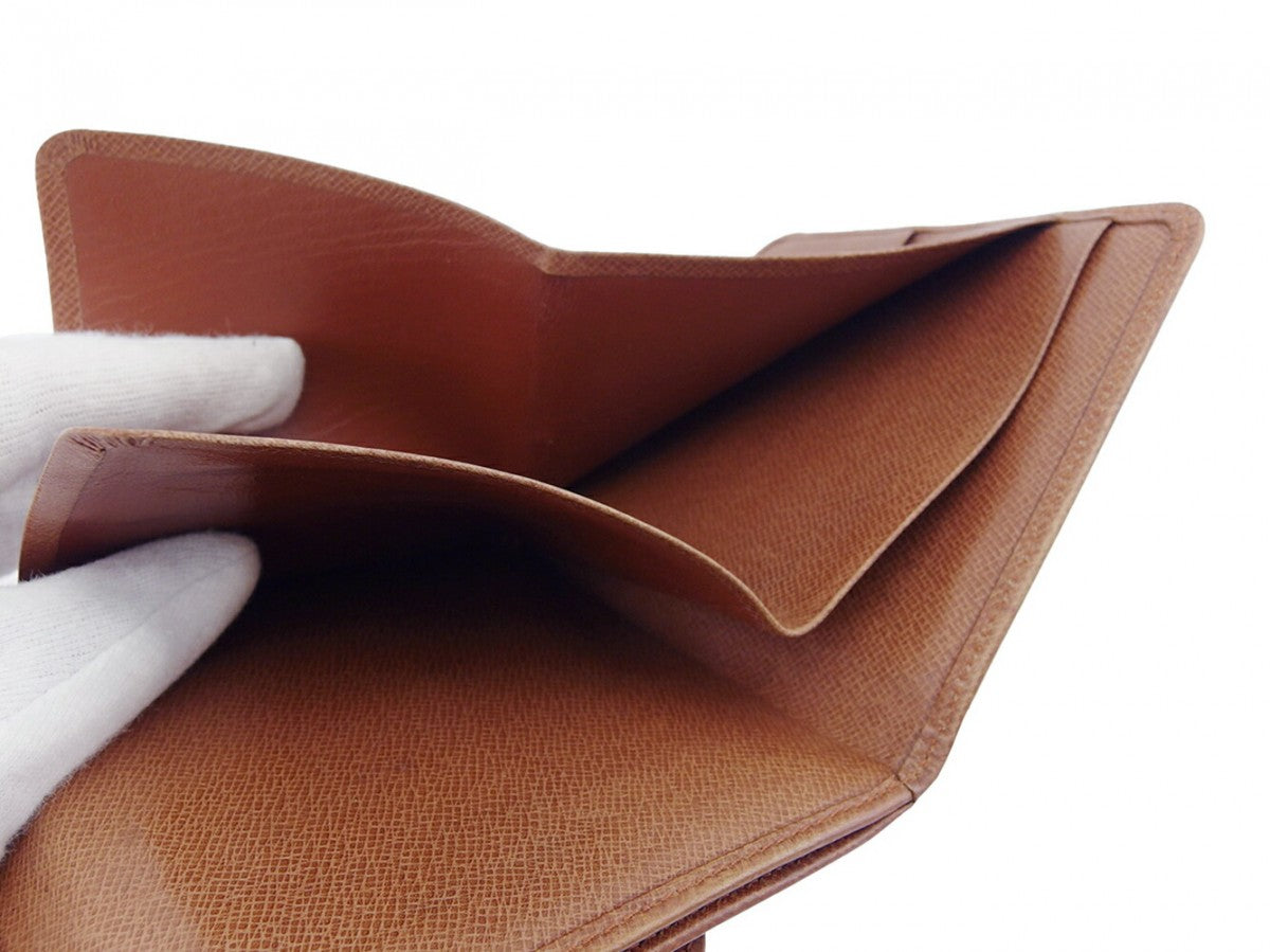 LOUIS VUITTON Bifold Wallet Brown
