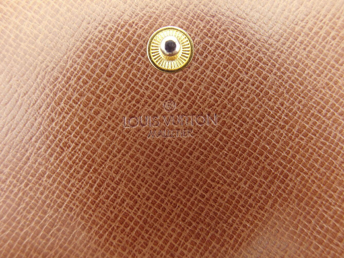 LOUIS VUITTON Bifold Wallet Brown