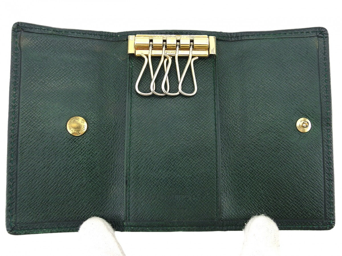 LOUIS VUITTON Key case Key holder M30524 green Multicles4