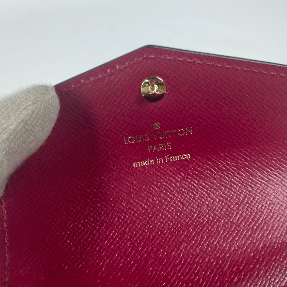 LOUIS VUITTON Card Case M61273 Monogram canvas Red Monogram Multicult Sarah