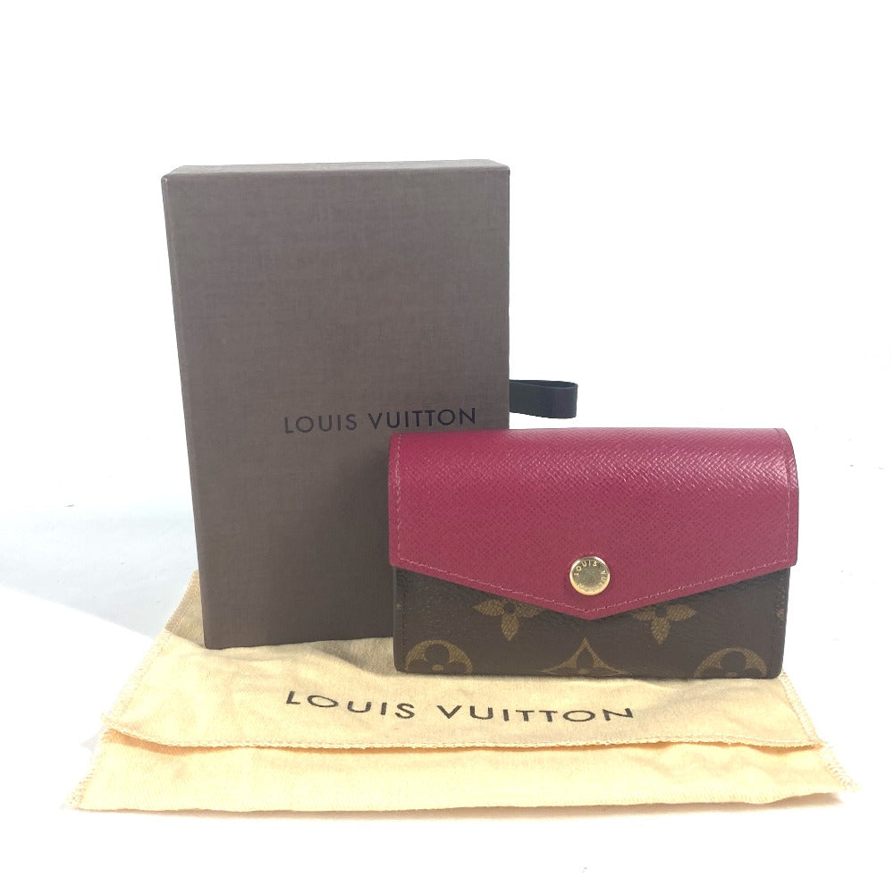 LOUIS VUITTON Card Case M61273 Monogram canvas Red Monogram Multicult Sarah