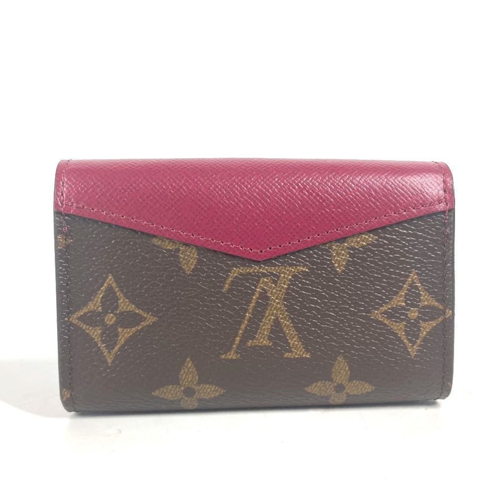 LOUIS VUITTON Card Case M61273 Monogram canvas Red Monogram Multicult Sarah