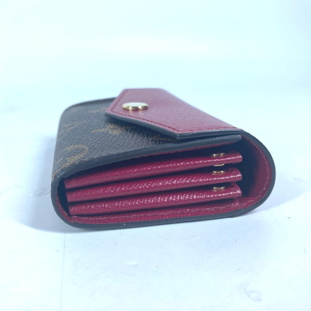 LOUIS VUITTON Card Case M61273 Monogram canvas Red Monogram Multicult Sarah