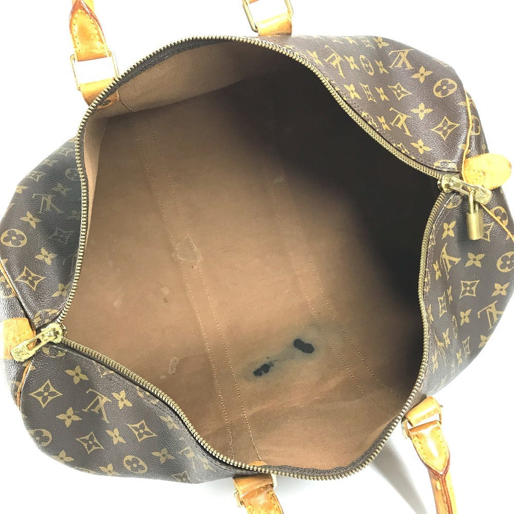 LOUIS VUITTON Boston Duffel bag M41426 Monogram canvas Brown Monogram Keepall 50