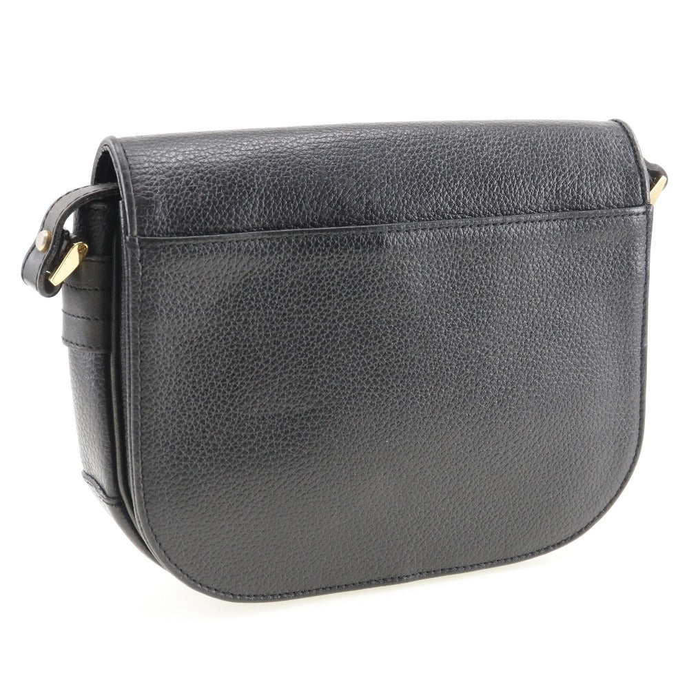 BURBERRY Shoulder Bag leather black