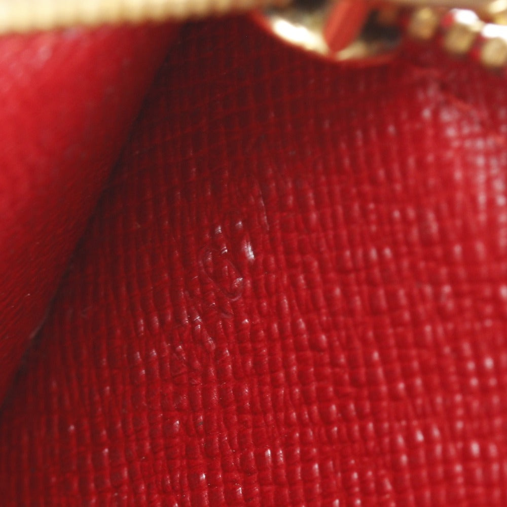 LOUIS VUITTON Long Wallet Purse M6359E Epi Leather Red Portefeuille Sarah