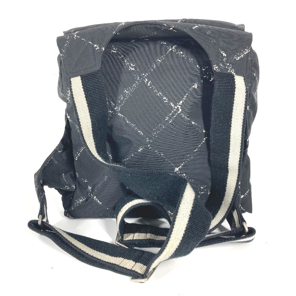 CHANEL Backpack Nylon black Old travel line