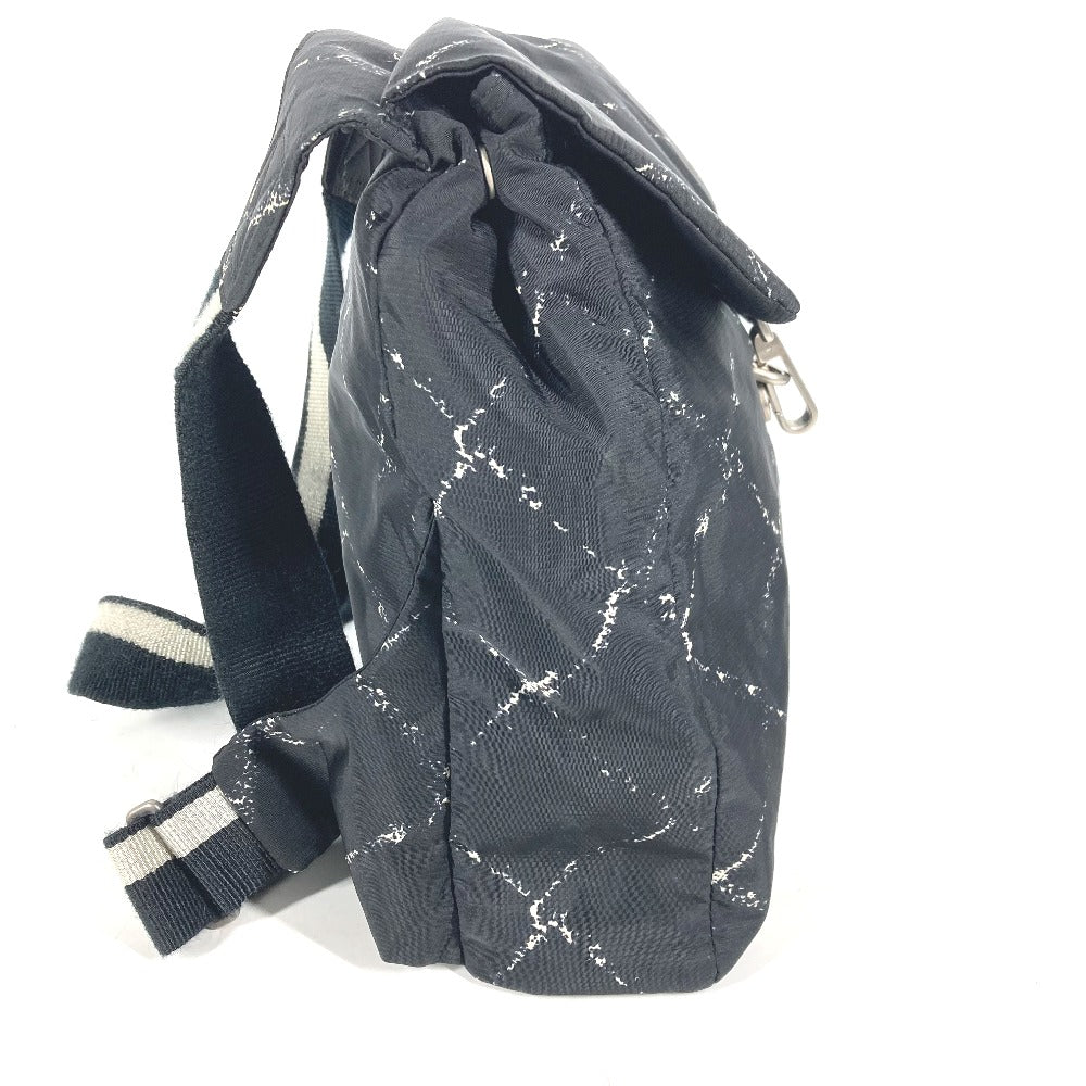 CHANEL Backpack Nylon black Old travel line
