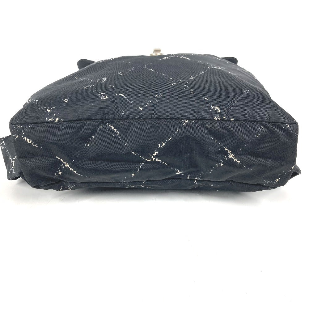 CHANEL Backpack Nylon black Old travel line