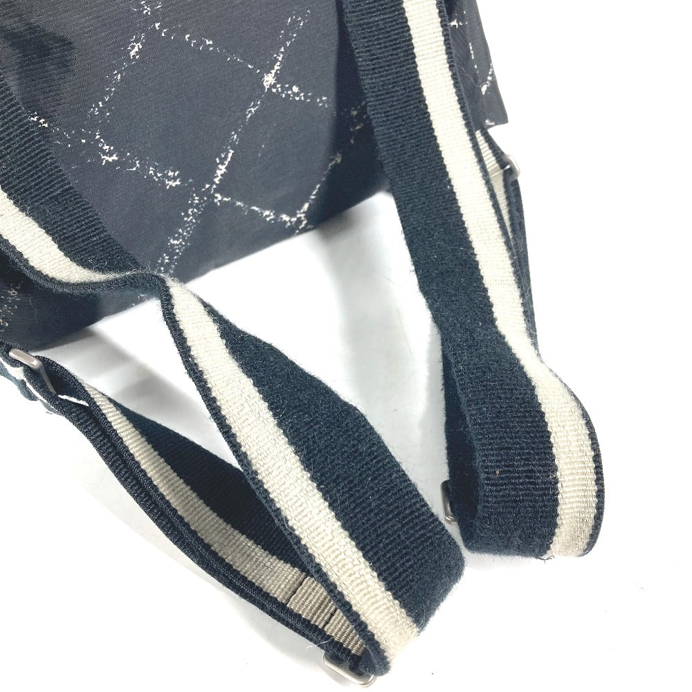 CHANEL Backpack Nylon black Old travel line