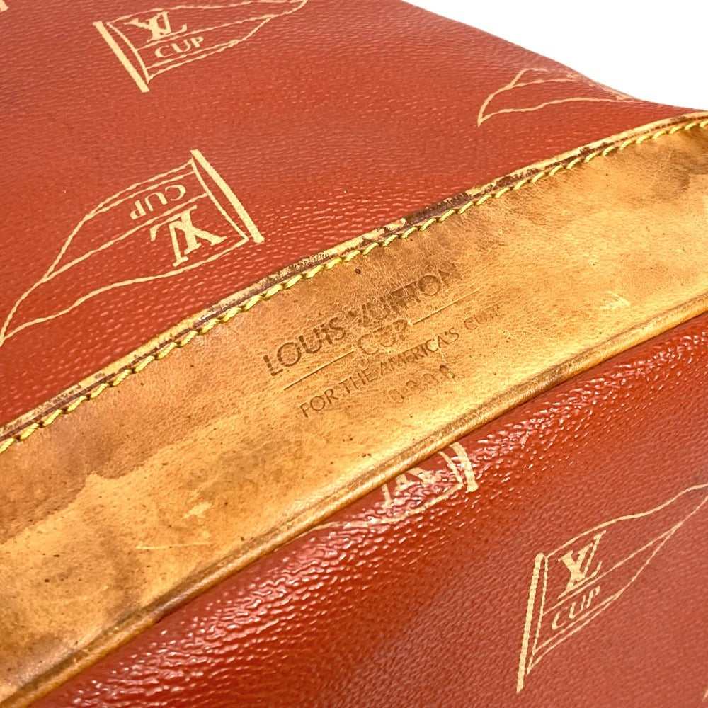 LOUIS VUITTON Shoulder Bag M80026 Leather / canvas Orange Louis Vuitton Cup 95 LVCUP Saint Tropez